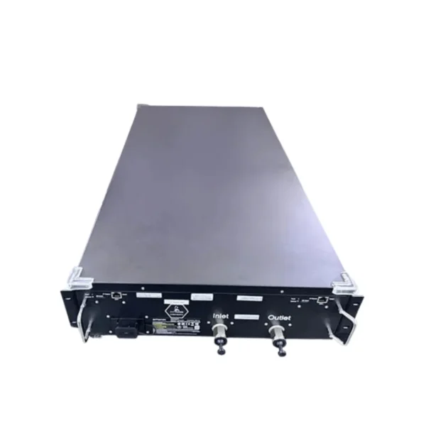 Front view of the Bitmain Antminer S21e XP Hydro 3U (860 TH/s), a rack-mountable liquid-cooled Bitcoin miner designed for high-density data centers.