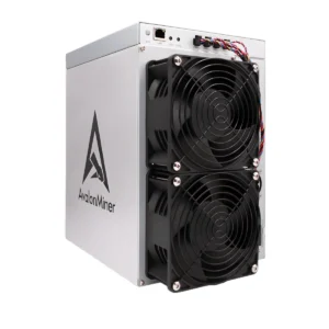 Bitmain Antminer S19k Pro (110 TH/s) Bitcoin ASIC miner, featuring optimized power efficiency and a standard air-cooled dual fan design.
