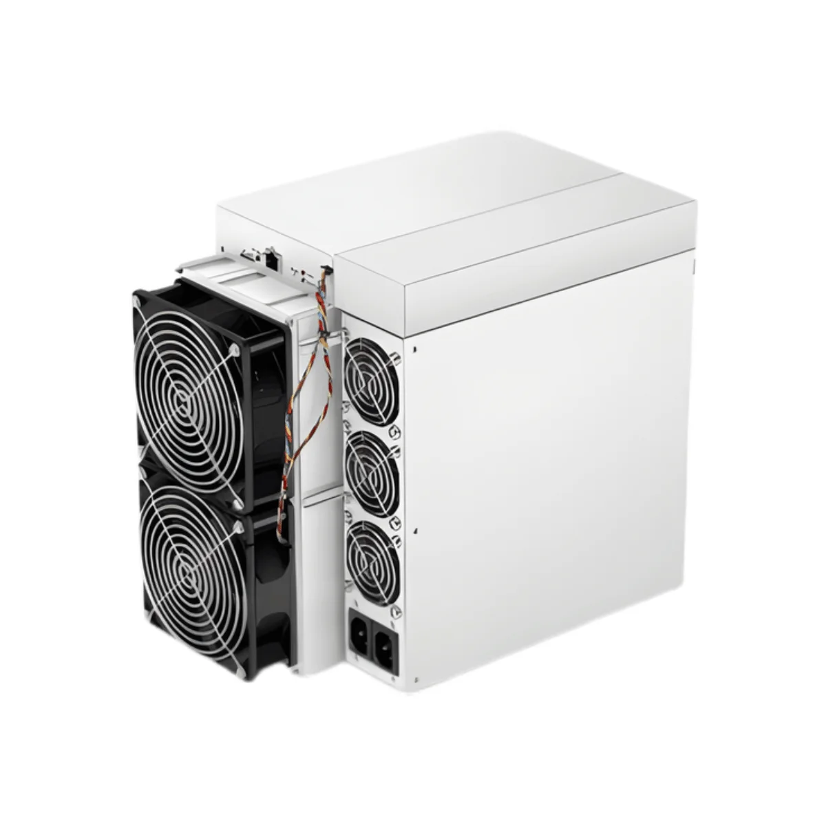 Bitmain Antminer L7 (9.5 GH/s) Scrypt ASIC miner featuring a high-efficiency air cooling system, designed for dual mining Litecoin (LTC) and Dogecoin (DOGE).