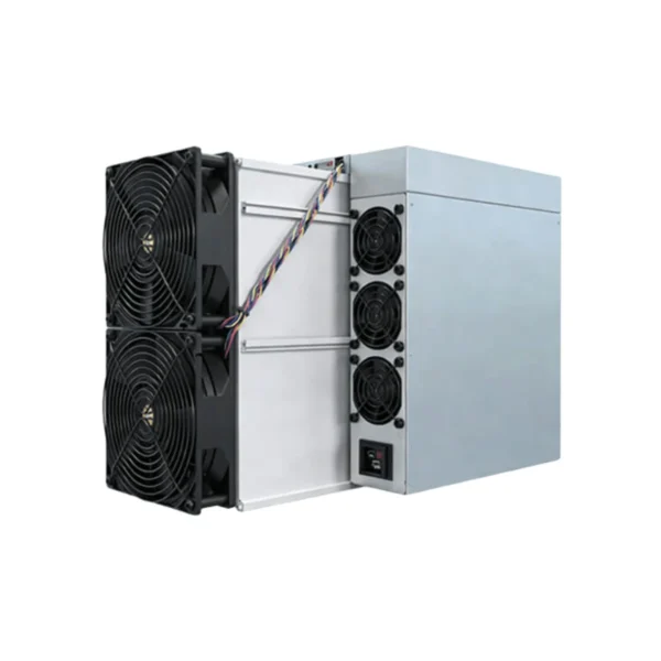 Bitmain Antminer X9 (1 Mh/s) ASIC miner designed for Monero (XMR) mining, featuring a standard dual-fan air cooling system.