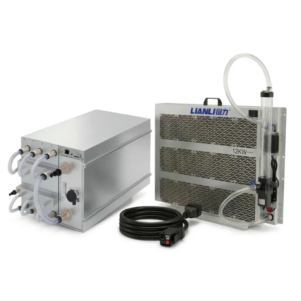 Bitmain Antminer S21 XP+ Hyd (395 TH/s) + Radiator Combo