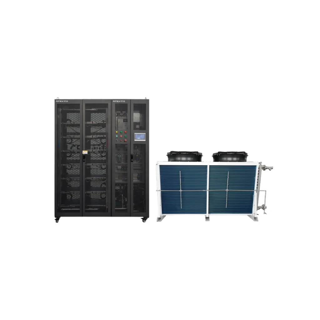 28-Slot 154kW Antminer Integrated Water Cooling Cabinet